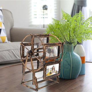 Sakerplus® Retro Vintage Rotating Ferris Wheel Frame