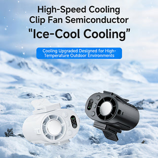 Sakerplus® Portable Ice Cooling Waist Fan