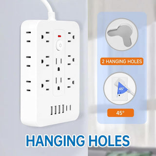 Sakerplus® 20-in-1 Surge Protector Power Strip