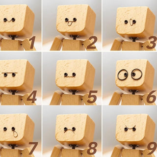 Shaking Wooden Man Figurine