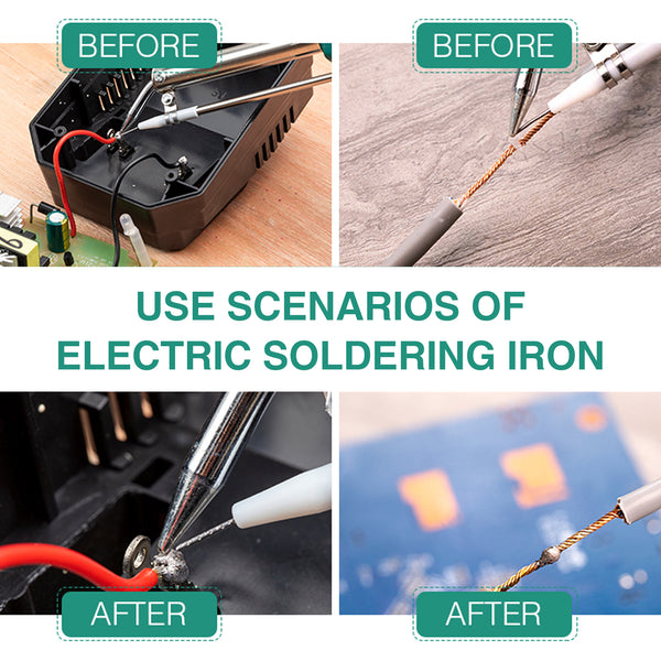 Saker Adjustable Temperature Soldering Iron Kit