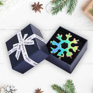 Sakerplus 18-in-1 Stainless Steel Snowflakes Multi-tool