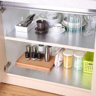 Sakerplus® Waterproof & Oil-Proof Orange Peel Aluminum Foil Contact Paper