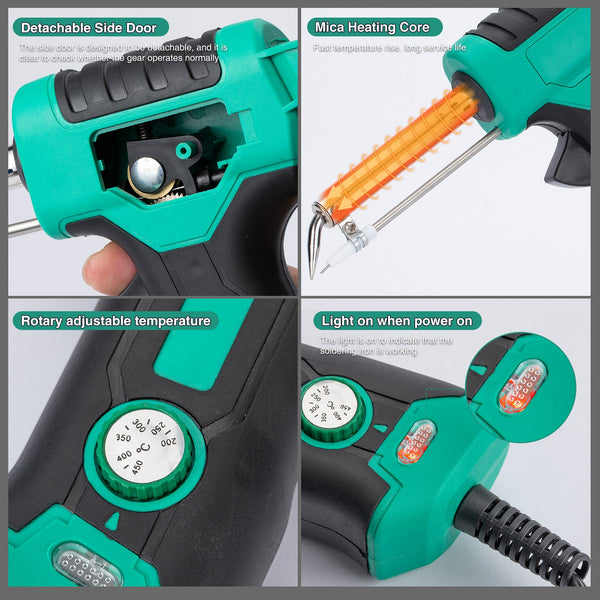 Saker Adjustable Temperature Soldering Iron Kit