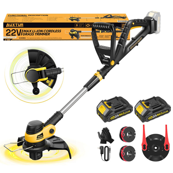 Desbrozadoras de hilo inalámbricas Sakerplus de 22 V