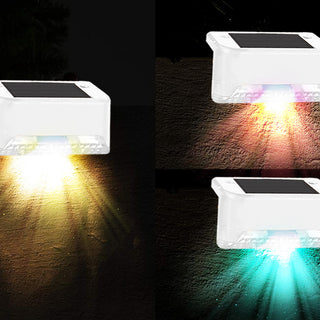 Luces solares para terraza SAKER® para exteriores, paquete de 4