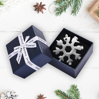 Sakerplus 18-in-1 Stainless Steel Snowflakes Multi-tool