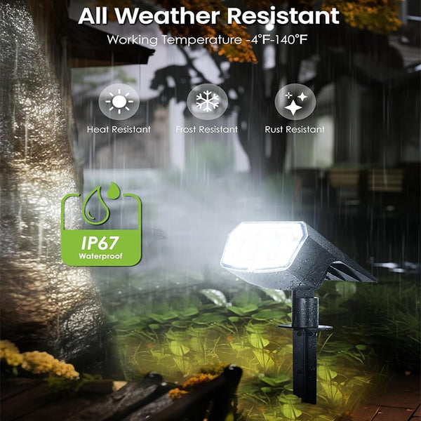 Sakerplus® Outdoor Solar Landscape Spotlights-Clearance Sale