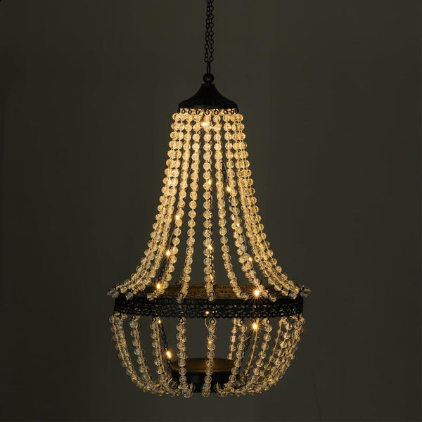 Sakerplus® Hanging Solar Chandelier Outdoor Lantern
