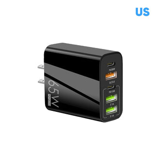 Sakerplus Multi Port Adaptor 65W Fast Charger - US Standard