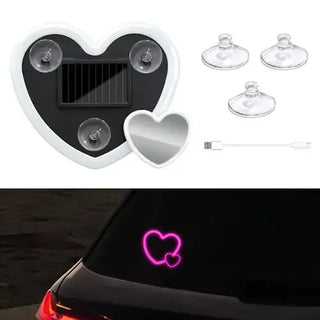 Sakerplus® Triangular Heart Car Light