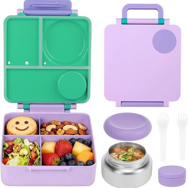 Sakerplus® Kids Insulated Leakproof Bento Lunch Box