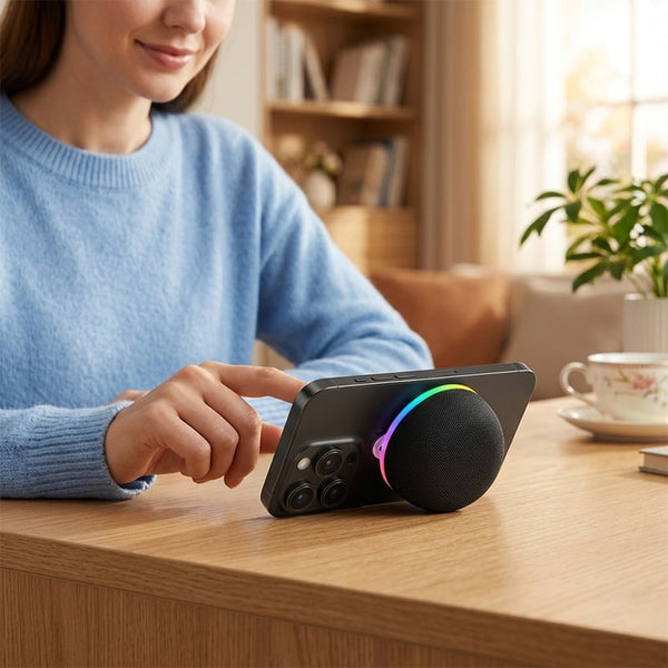 Sakerplus® Portable Magnetic Wireless Bluetooth Speaker