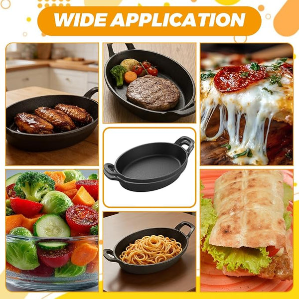 Sakerplus® Small Cast Iron Skillet Set