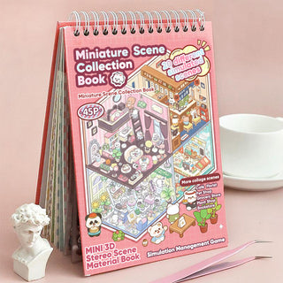 Sakerplus® 3D Isometric DIY Sticker Book