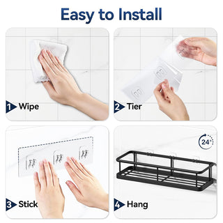 Juego de almacenamiento para ducha Sakerplus® resistente a la oxidación