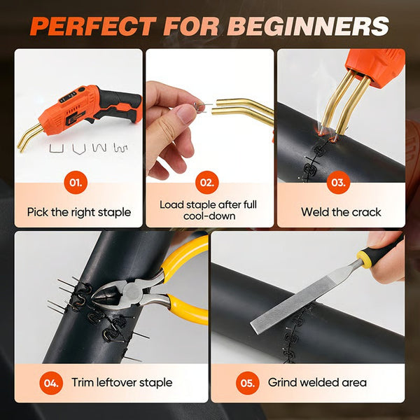 Saker® Cordless Plastic Repair Welding Kit