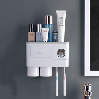 Sakerplus® Tooth Brush Holder For Bathroom Wall Mounted