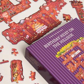 Sakerplus® Edgepiece Puzzle summer day on the river