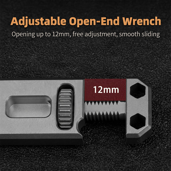 Sakerplus® Titanium Alloy Multifunction Pocket Pry Bar