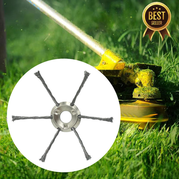 Cabezal de corte para desbrozadora de alambre de acero Sakerplus® de 6 pulgadas