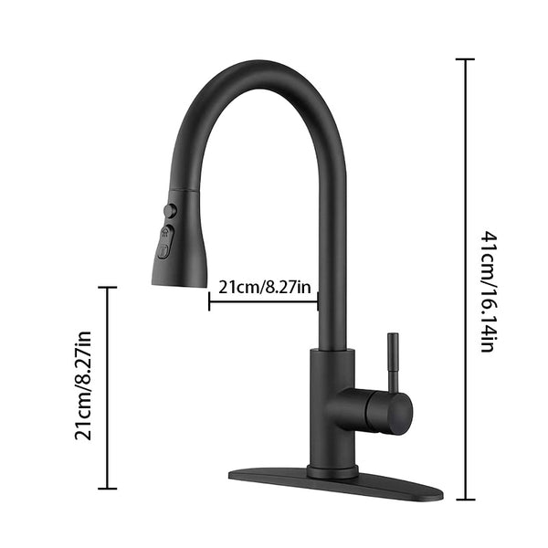 Sakerplus® Kitchen Faucets Pull Down Sprayer