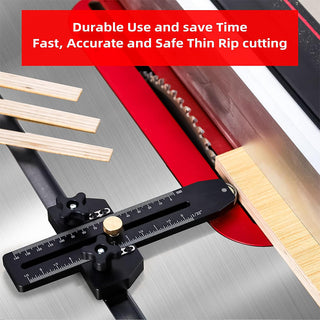 Sakerplus® Thin Rip Table Saw Jig