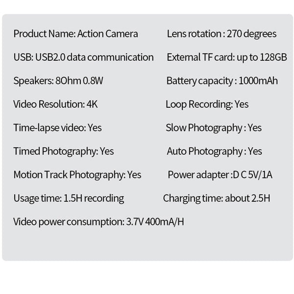 Sakerplus Portable Video Blog Camera