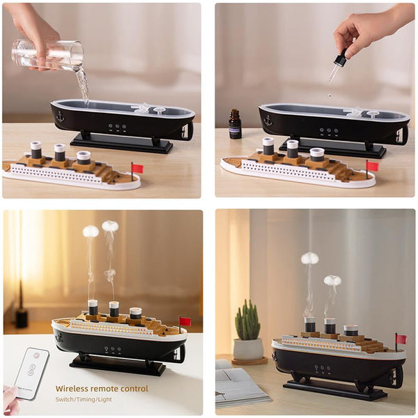 Difusor de aroma Sakerplus® Jellyfish Steam Boat