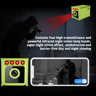 Sakerplus Mini Magnetic WiFi Security Camera