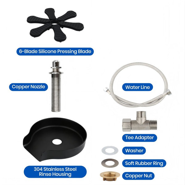 Sakerplus® High Pressure Glass Rinse Sink