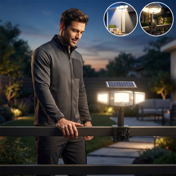 Sakerplus® Outdoor Solar Motion Sensor Security Light