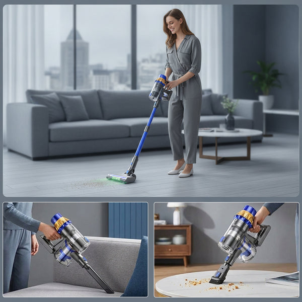 Sakerplus® Rechargeable Cordless Stick Vacuum Cleaner