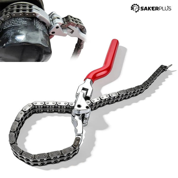 Sakerplus® Adjustable Chain Oil Filter Wrench