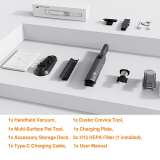 Sakerplus Lightweight Handheld Vacuum With Strong Suction