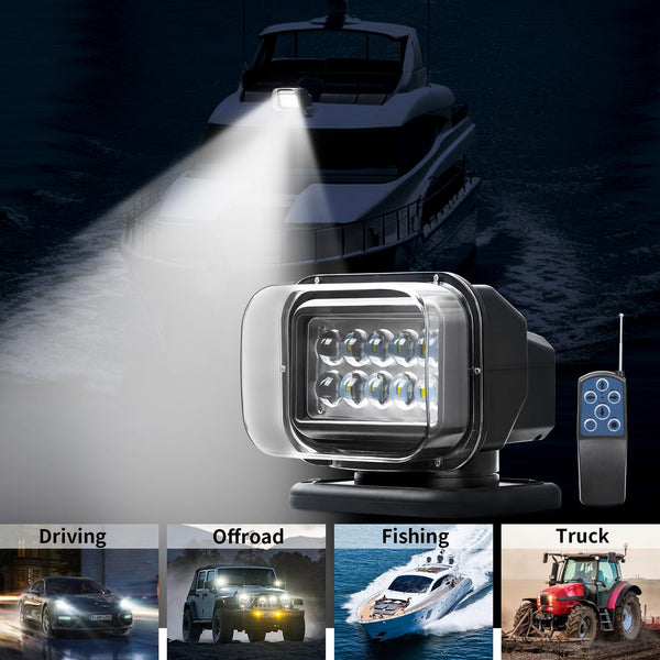 Foco LED Sakerplus con control remoto