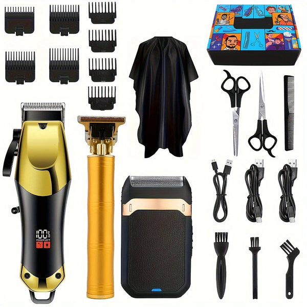 Sakerplus® Professional Hair Clipper And Trimmer Kit