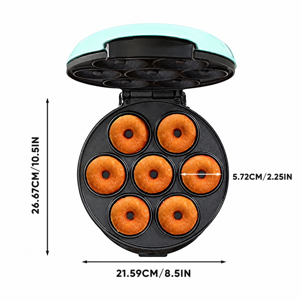Sakerplus® Compact Mini Donut Maker Machine