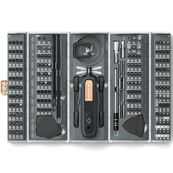 Juego de destornilladores eléctricos de precisión Saker 180 en 1 