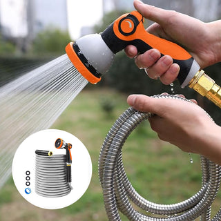 Sakerplus Stainless Steel Garden Water Hose