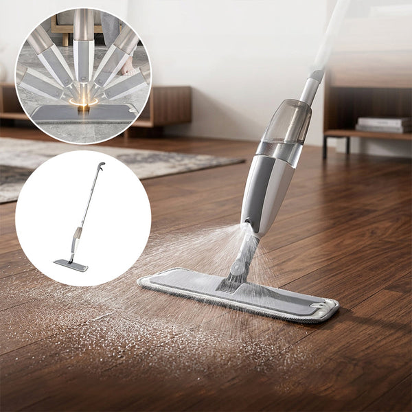 Sakerplus® Microfiber Spray Mop With Washable Pads