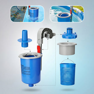 Sakerplus® Wall Mount Above Ground Pool Skimmer