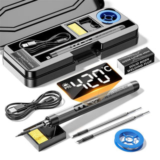 Sakerplus® Cordless Digital Mini Soldering Iron