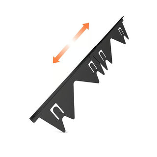 Sakerplus® Stove Gap Covers Stainless Steel