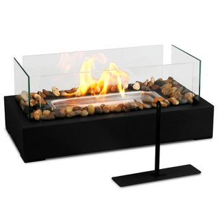 Sakerplus Tabletop Alcohol Fireplace Lamp
