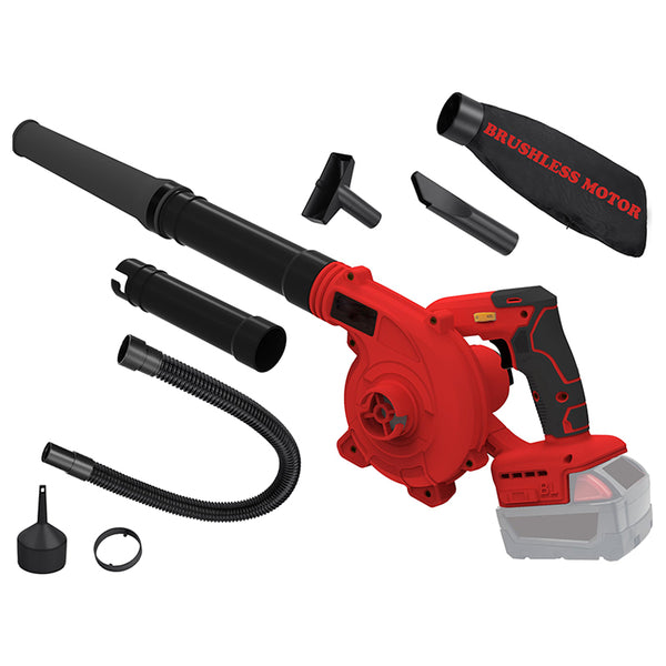 Soplador/aspirador de hojas inalámbrico para lugares de trabajo Sakerplus
