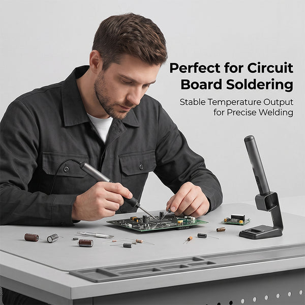 Sakerplus® Professional Cordless Digital Soldering Iron