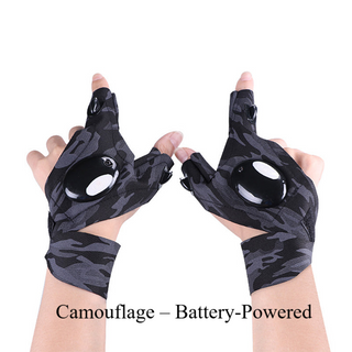 Sakerplus® LED Flashlight Gloves For Outdoor Use