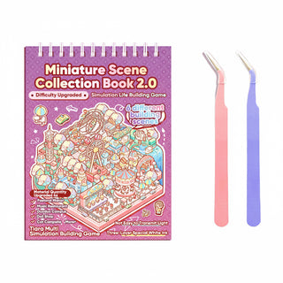 Sakerplus® 3D Isometric DIY Sticker Book