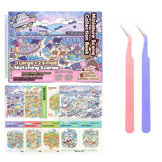Sakerplus® 3D Isometric DIY Sticker Book